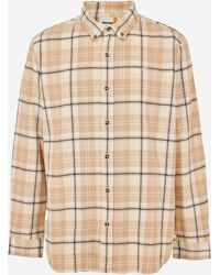 Timberland - Long-Sleeve Check Patterned Shirt - Lyst