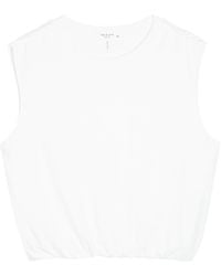 Rag & Bone - Mica Bubble Cotton Tank Top - Lyst