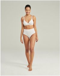 Nudea - The High Waist Brief Second Skin Stretch - Lyst