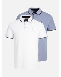 Jack & Jones - Paulos Pack Short Sleeve Polo Shirt - Lyst