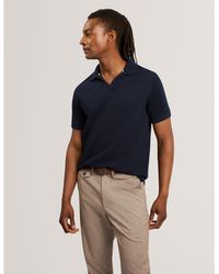 Ted Baker - Ted Ss Waffle Polo Sn64 - Lyst