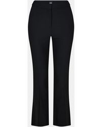 BOSS - Timasa1 Straight Leg Trousers - Lyst
