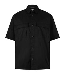 CP COMPANY METROPOLIS - Short-Sleeve Oxford Shirt - Lyst