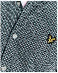 Lyle & Scott - Patterned Short Sleeve Shirt - Lyst