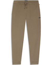 BOSS - Bw Waffle Jogging Bottoms - Lyst