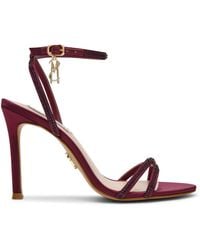 Steve Madden - Jypsey Satin Heeled Sandals - Lyst