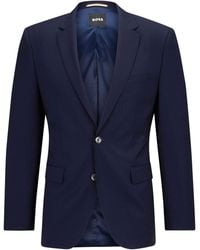 BOSS - H-Jasper Luxury Suit Jacket - Lyst