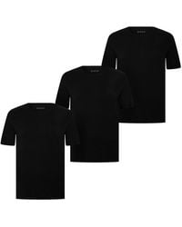 BOSS - Bodywear 3 Pack Premium Cotton T-Shirts - Lyst