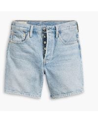 Levi's - Mid Thigh Denim Shorts - Lyst