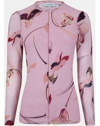 Ted Baker - Fitted Mesh T-Shirt - Lyst