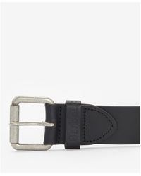 Barbour - Matte Leather Belt - Lyst