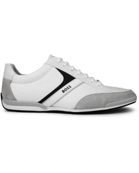 BOSS - Saturn Mesh Trainers - Lyst