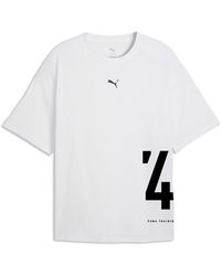 PUMA - Graphic Oversized T-Shirt - Lyst