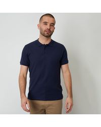 Threadbare - Cotton Pique Short Sleeve Polo Shirt - Lyst