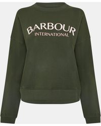 Barbour - B.Intense Cali Relaxed Fit Crew Sweatshirt - Lyst