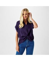 Biba - Twist Hem Top - Lyst