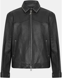 Represent - Trooper X Iron Maiden Leather Jacket - Lyst