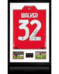 The Fan Cave - Kyle Walker Signed Ac Milan Shirt Premium Frame - Lyst