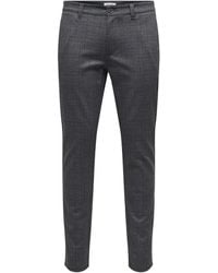 ONLY - Chino Slim Fit Trousers - Lyst