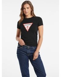 Guess - Tri Icon Tee - Lyst