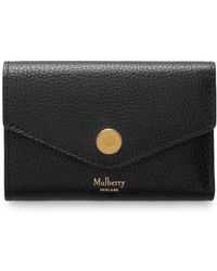 Mulberry - Leather Folded Multi-Card Wallet - Lyst