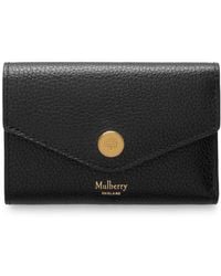 Mulberry - Leather Folded Multi-Card Wallet - Lyst