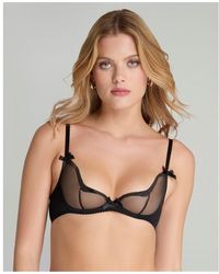 Agent Provocateur - Saylor Demi Cup Underwired Bra - Lyst