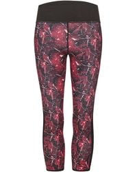 Diadora - 6/8 Reversible Performance Gym Leggings - Lyst