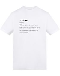 AWD - Adults Printed Snooker Tee - Lyst