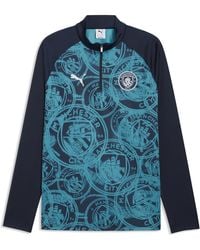 PUMA - Manchester City Licensed Drill Top 2025 2026 - Lyst