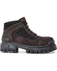 Balenciaga - Rugged Hiker Boots - Lyst