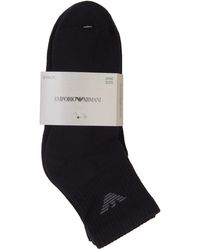 Emporio Armani - Trainer Socks - Lyst