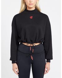 Red Run - Inky Cropped Cotton Regular-Fit T-Shirt - Lyst