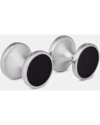 HUGO - Tokeep Round Cufflinks - Lyst