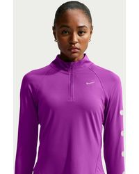 Nike - Tempo Flash Half-Zip Long Sleeve Performance T-Shirt - Lyst