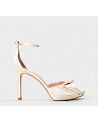 Kate Spade - Bow Heeled Sandals - Lyst