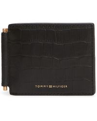 Tommy Hilfiger - Leather Croc Wallet - Lyst