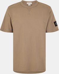 Calvin Klein - Monogram Badge T-Shirt - Lyst