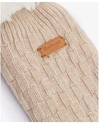 Barbour - Cable Knit Lounge Socks - Lyst