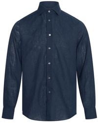 Gieves & Hawkes - Long Sleeve Plain Shirt - Lyst