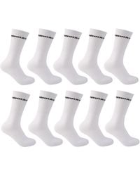 Donnay - 10 Pack Crew Socks 12 - Lyst