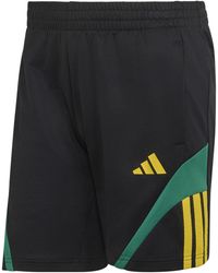 adidas - Fleece Jogger Shorts - Lyst