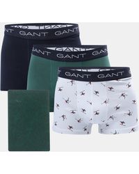 GANT - 3 Pack Of Trunks - Lyst
