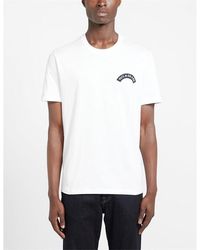 Paul & Shark - Arch Printed Logo Organic Cotton T-shirt - Lyst