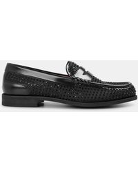 BOSS - Lycia Moc Toe Design Shoes - Lyst