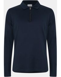 Pal Zileri - Long Sleeve Polo Shirt - Lyst