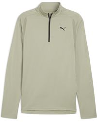 PUMA - Tad Qz Long Sleeve Performance Gym Top - Lyst