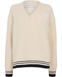 Ami Paris - Ami V Neck Jumpr Ld61 - Lyst