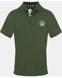 Aquascutum - Cotton Short-Sleeve Polo Shirt - Lyst