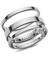 Daniel Wellington - Triad Dual Ring Size P - Lyst